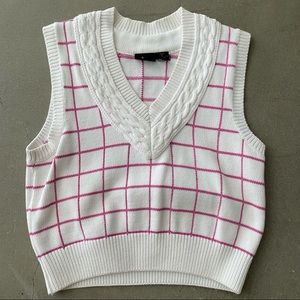 liz sport vintage sweater vest